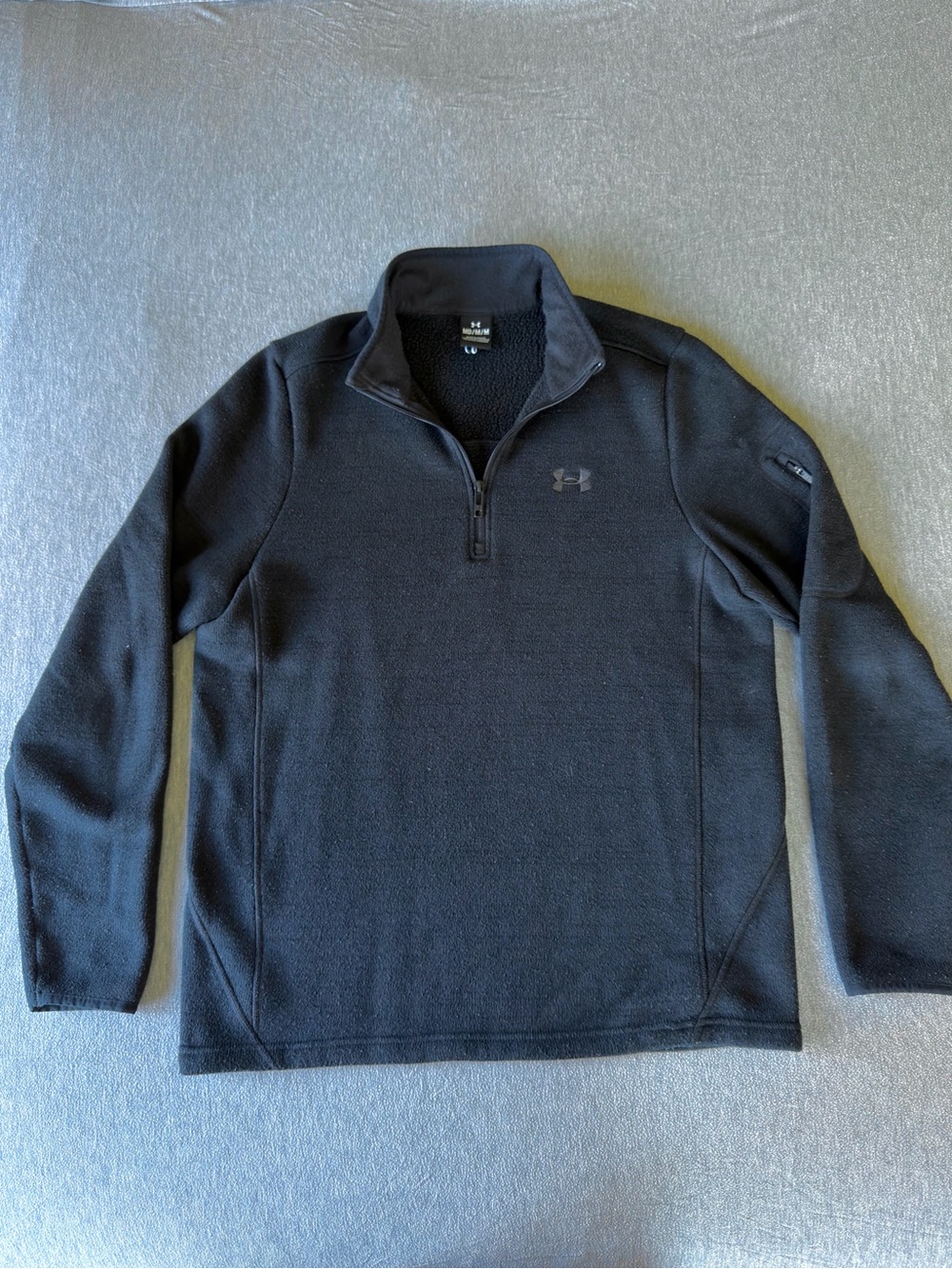 Under Armour Black Men's Half-Zip Performance Pullover